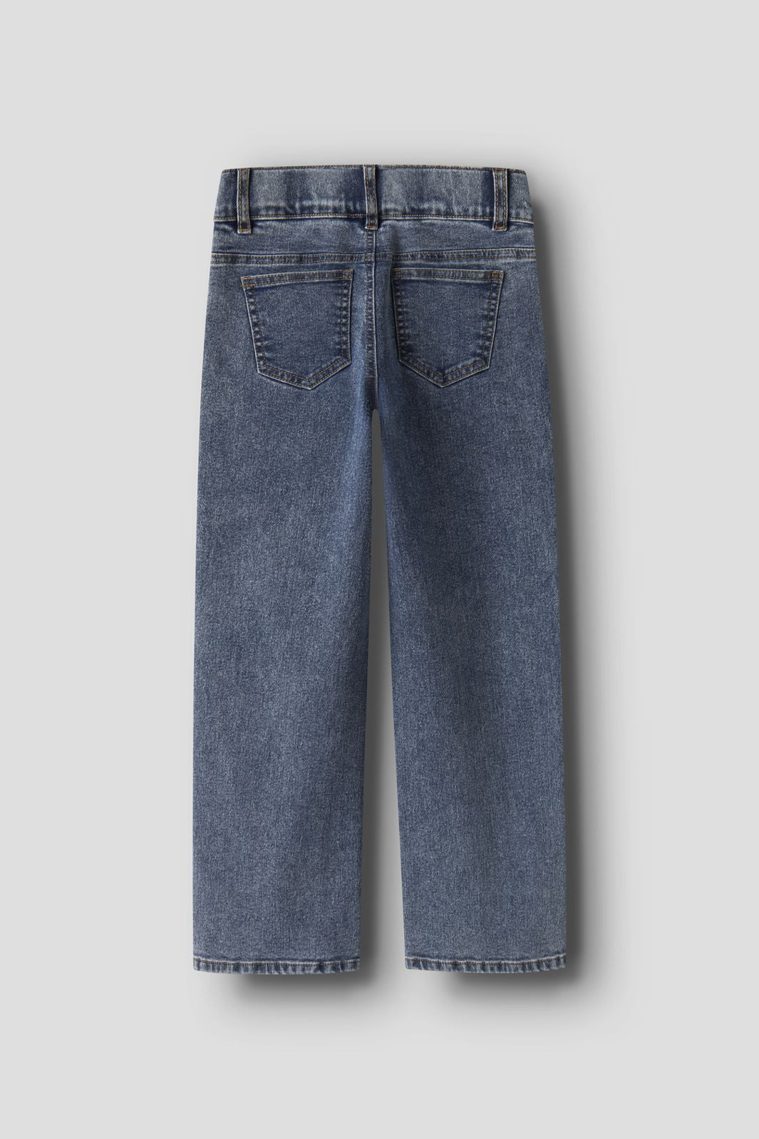 Name It - Nkfrose Wide Rhinestone Jeans 4417-Im T - 4912053 Denim Blue Rhinestone Bows