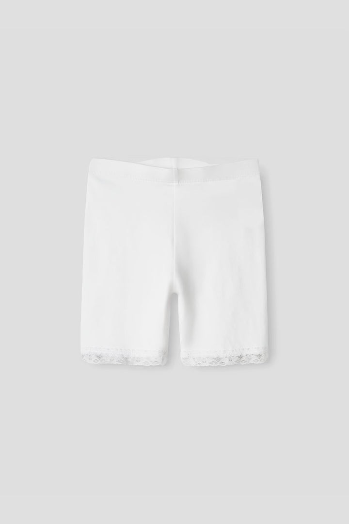 Name It - Nkfvista Short Legging - 4490771 Bright White