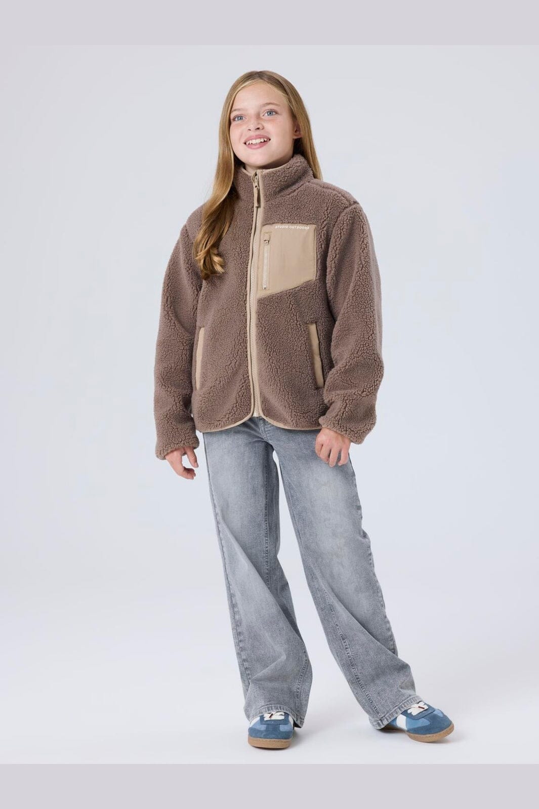 Name It - Nknmattia Sherpa Jacket Pb1 - 4992943 Mountain Trail