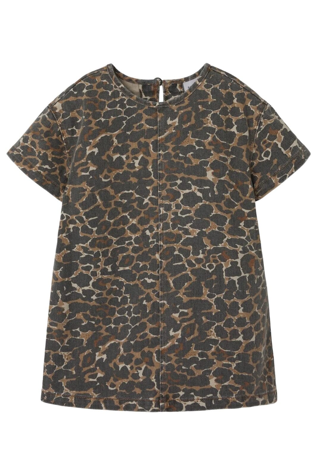Name It - Nmfleo Twill Dress 4002-Td T - 4843204 Affogat Leo Washed Down