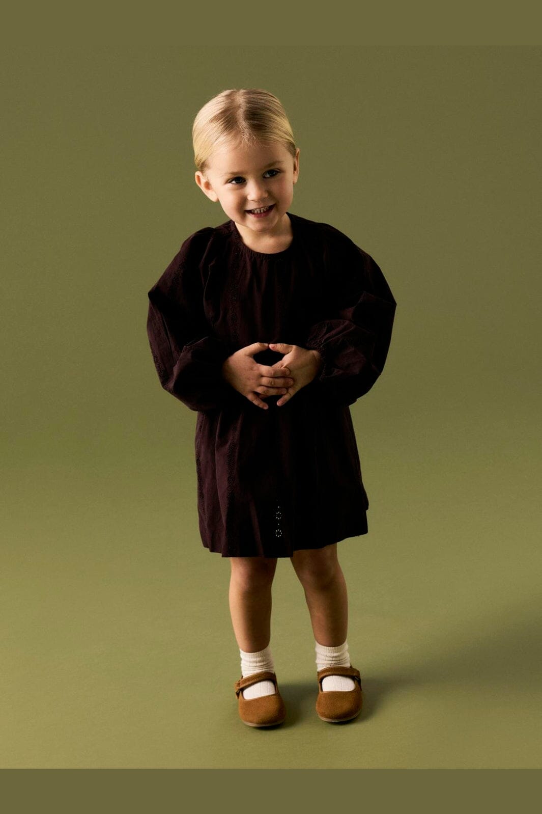 Name It - Nmfninar Ls Dress - 5075439 Chocolate Plum