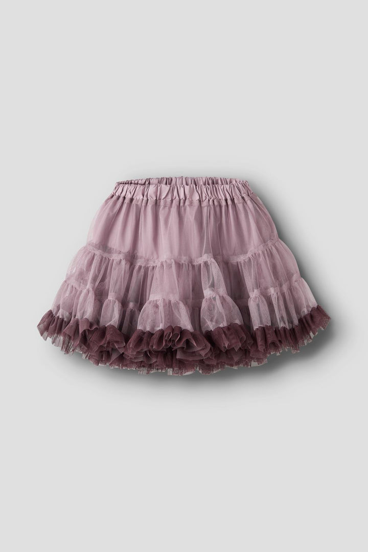 Name It - Nmfrona Tulle Skirt - 5121760 Mauve Shadows