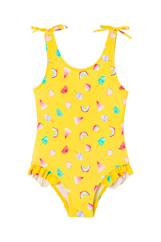 Name It - Nmfzulle Swimsuit Box - 4431628 Yarrow