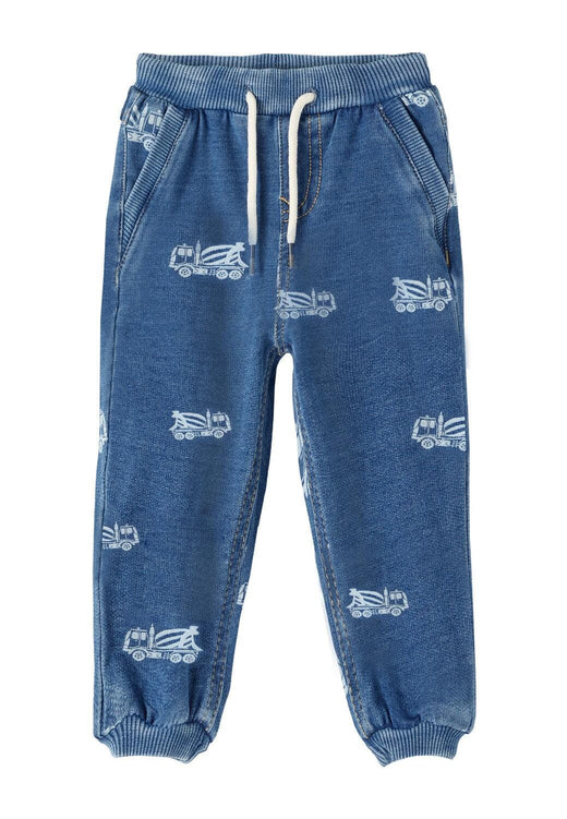 Name It, Nmmben Baggy R Swe Pant 2778-Bo D, Medium Blue Denim .