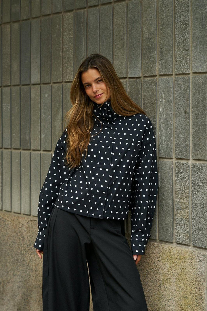 Neo Noir - Callisa Dot Jacket 167353 - 100 - Black Jakker 