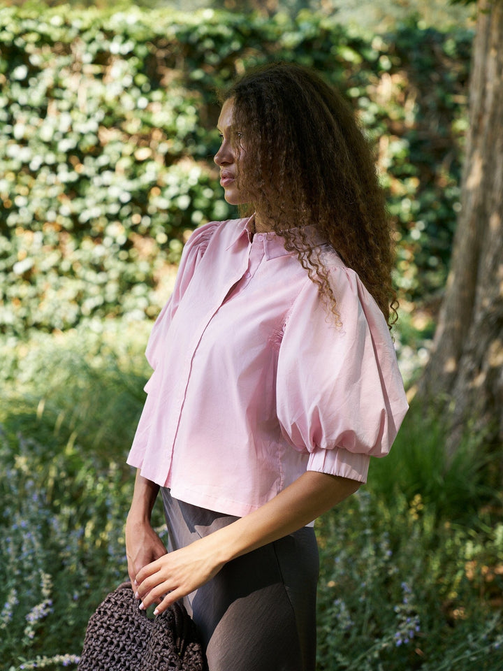 Neo Noir - Etta Poplin Shirt 168089 - 165 - Rose Skjorter 