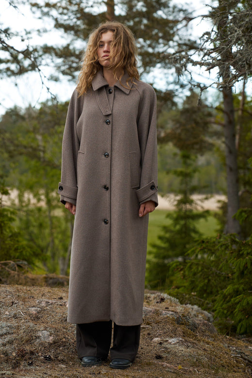 Neo Noir - Keaton Wool Coat 165499 - 214 - Taupe Jakker 