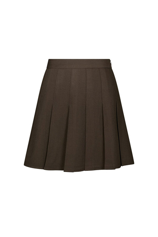 Neo Noir - Laurina Structure Skirt 168504 - 676 - Dark Brown