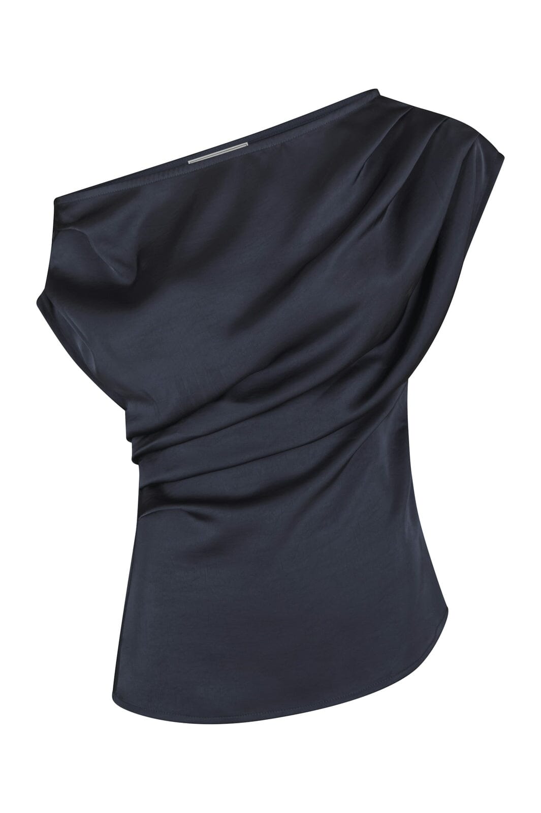 Neo Noir - Mabelle Heavy Sateen Top 171009 - 678 - Midnight Blue