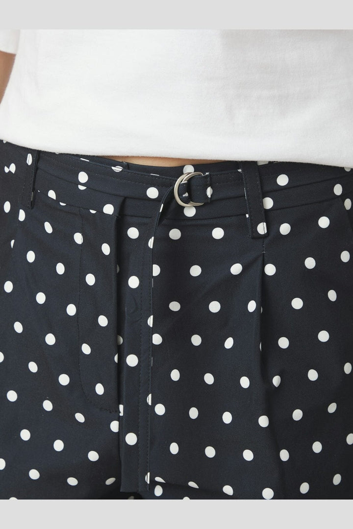 Neo Noir - Malba Dot Pants 167395 - 100 - Black