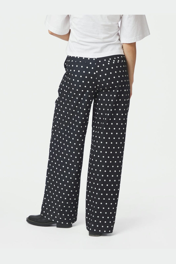 Neo Noir - Malba Dot Pants 167395 - 100 - Black