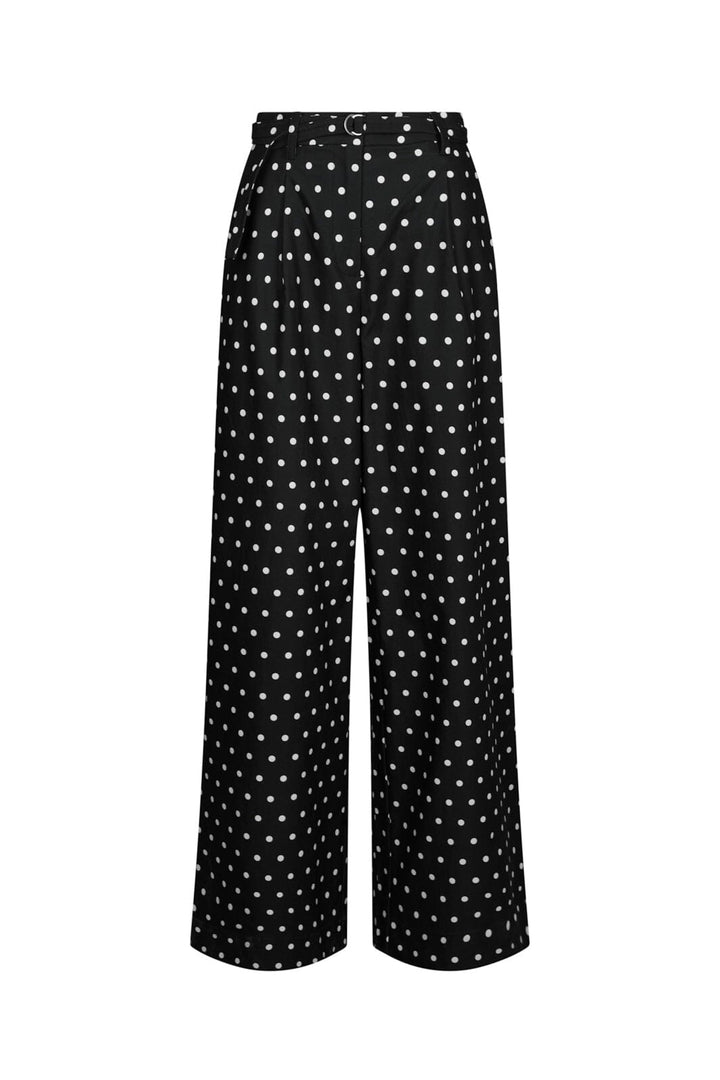 Neo Noir - Malba Dot Pants 167395 - 100 - Black