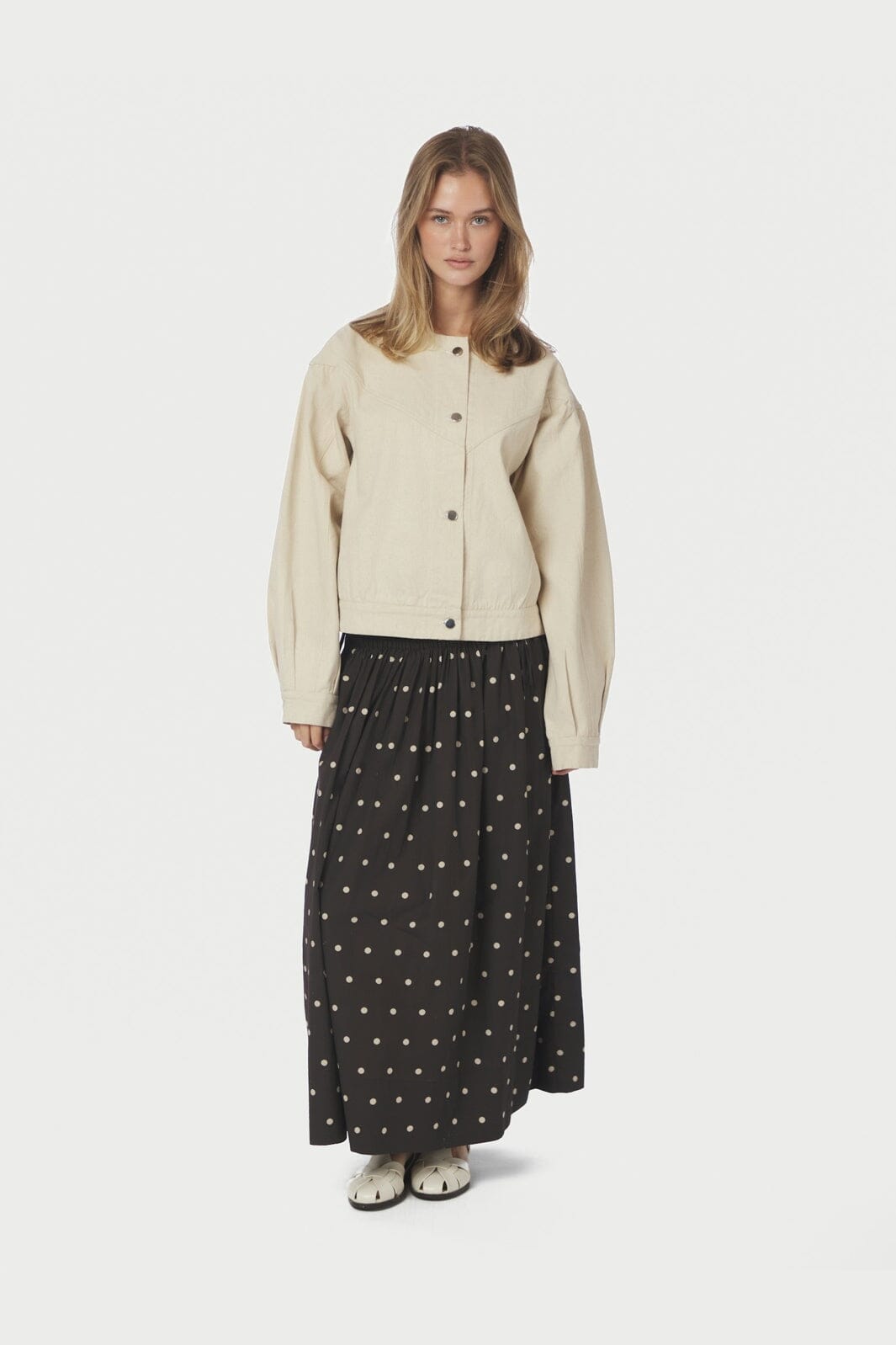 Neo Noir - Mavis Denim Jacket 164375 - 815 - Natural