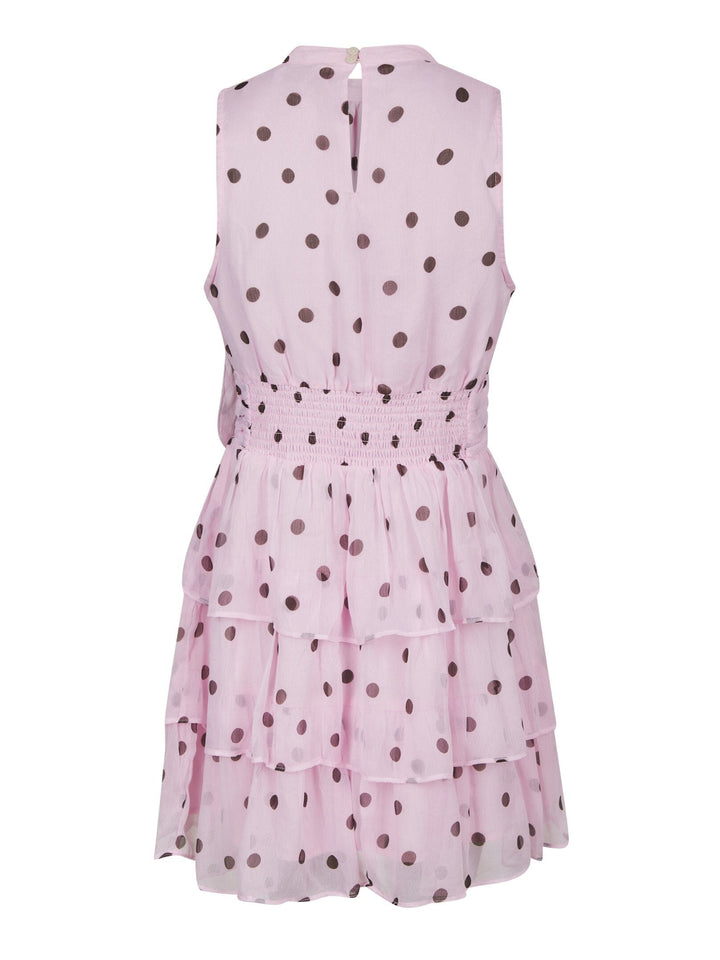 Neo Noir - May Big Dot Dress 170522 - 754 - Light Pink Kjoler 