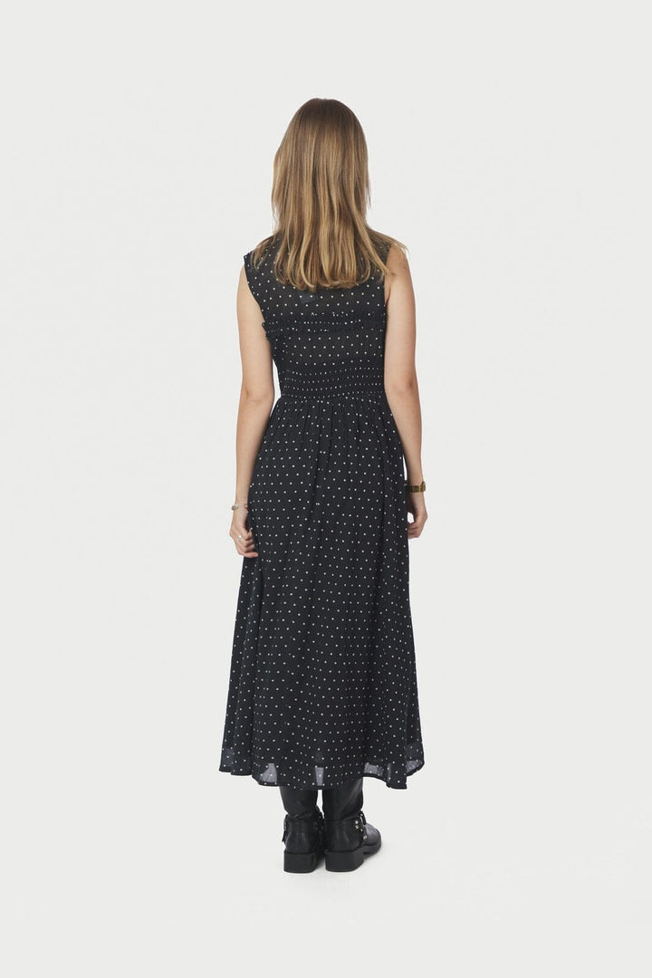 Neo Noir - Myrna Dot Dress 166384 - 100 - Black