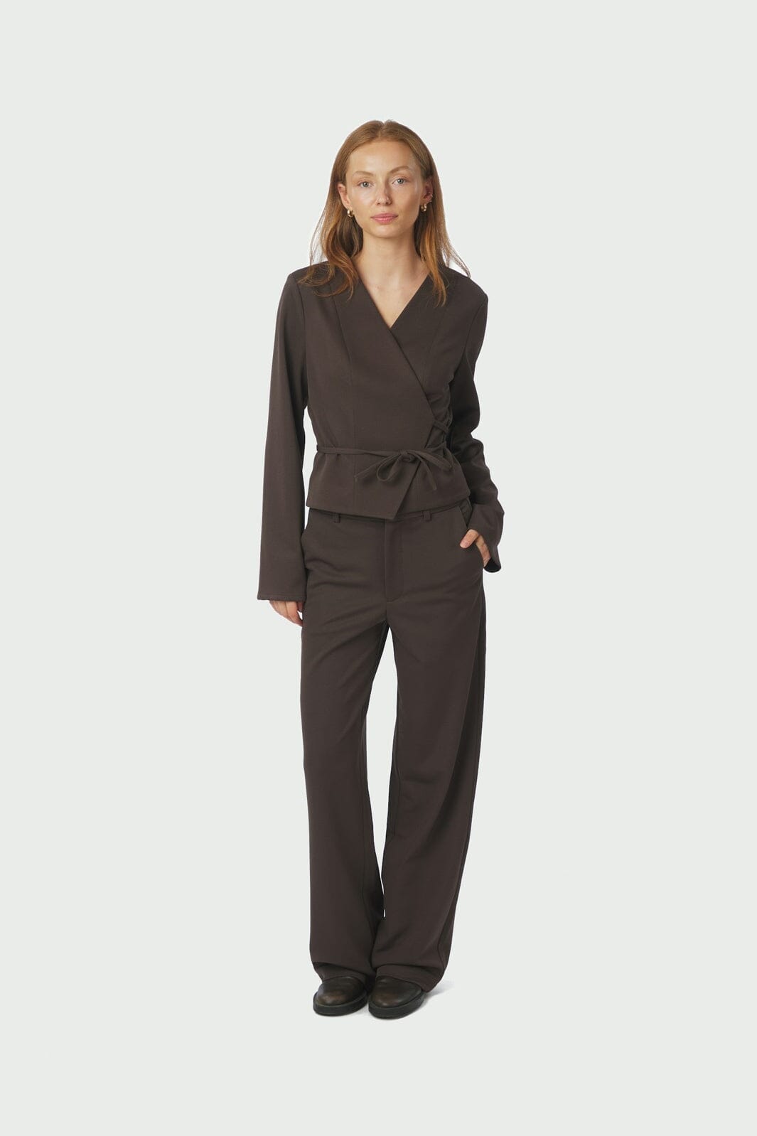 Neo Noir - Nathalie Pants 162508 - 676 - Dark Brown