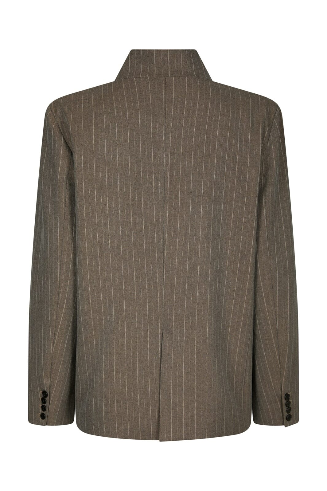 Neo Noir - Nerine Pinstripe Blazer 170127 - 811 - Dark Taupe