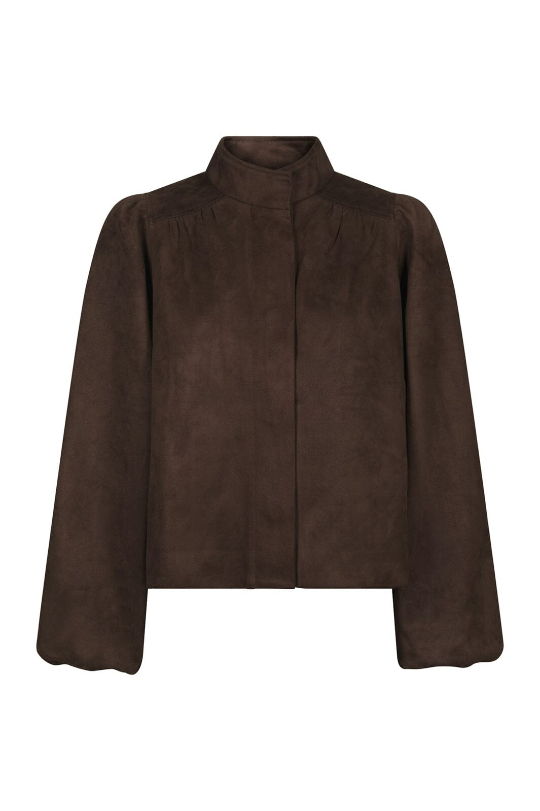 Neo Noir - Tirsa Faux Suede Jacket 168389 - 676 - Dark Brown