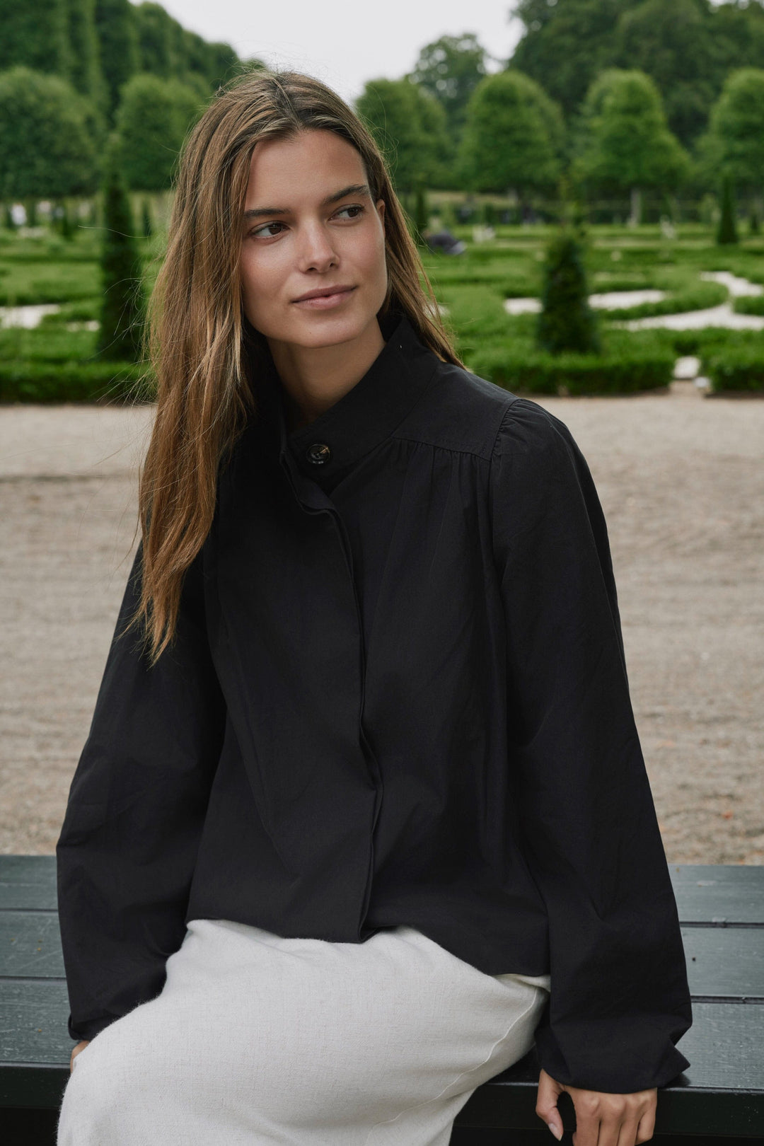 Neo Noir - Tirsa Twill Jacket 168103 - 100 - Black Jakker 