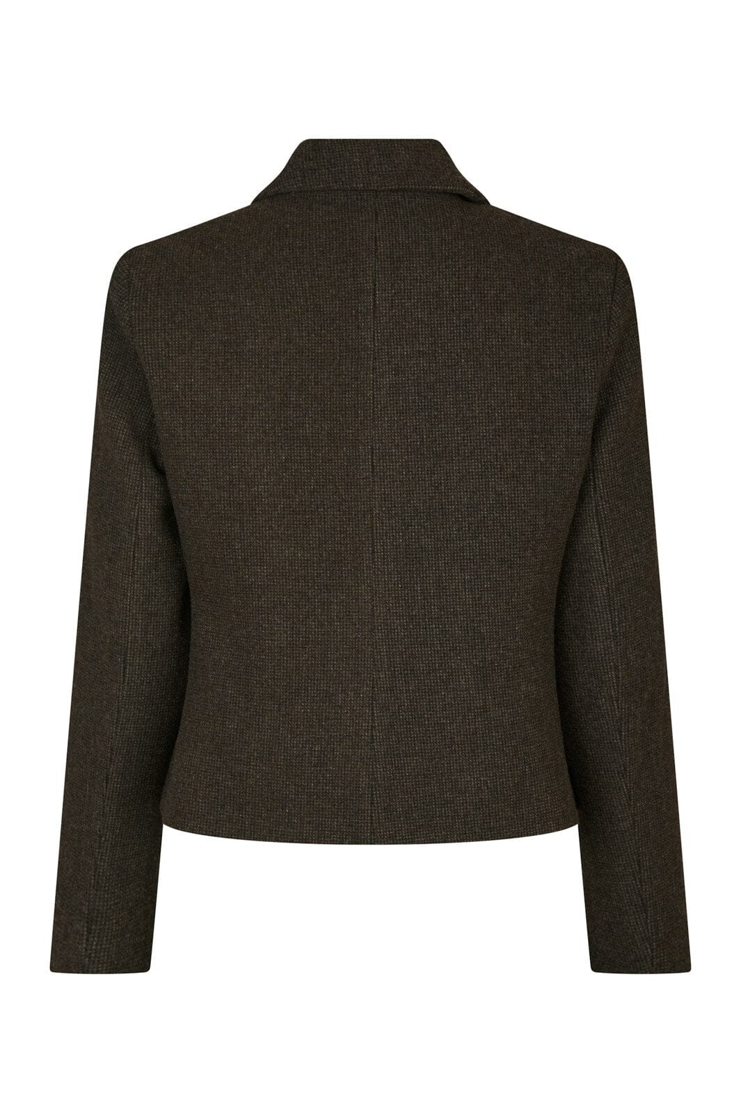 Neo Noir - Waed Mini Check Blazer 166184 - 205 - Brown Melange