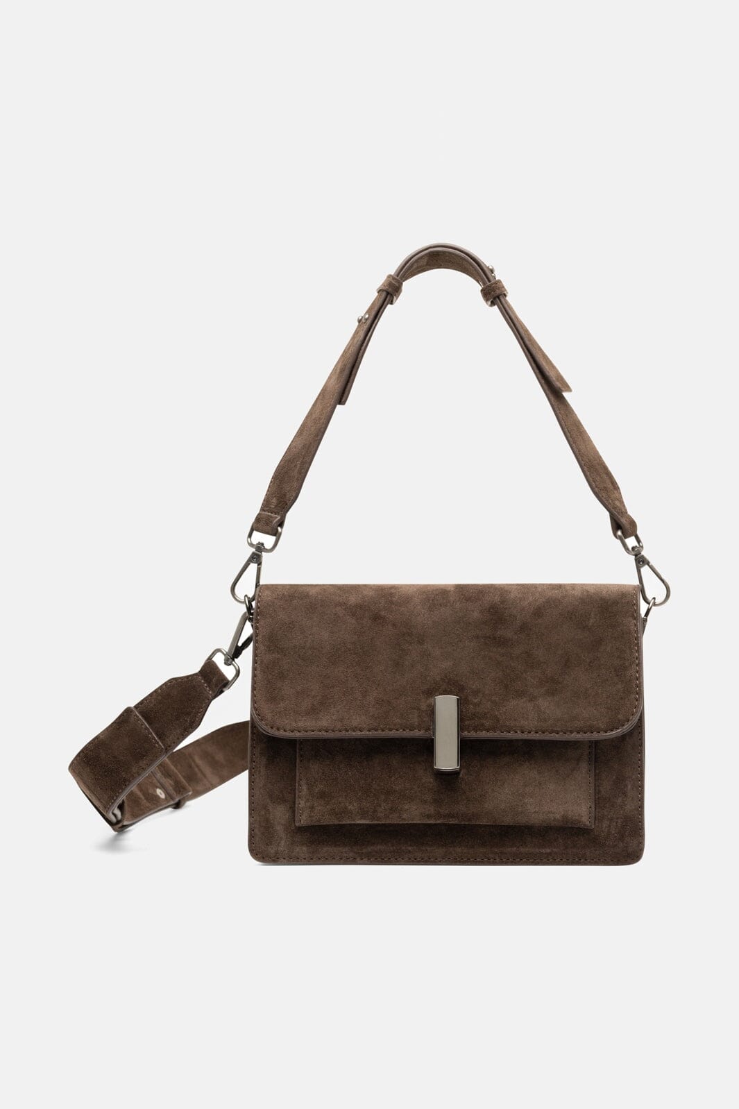 Noella - Adele Bag Real Suede 15970006 - 674 - Chocolate