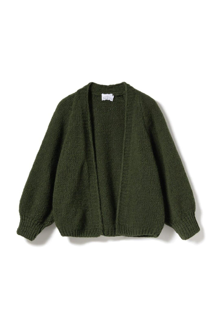 Noella - Fora Knit Cardigan - 545 Dark Army Cardigans 