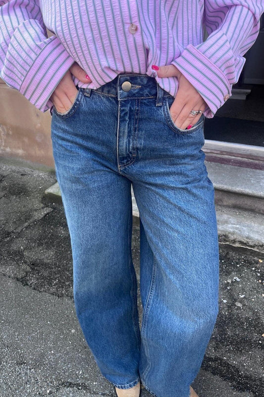 Noella - Katy Jeans 13420001 - 1332 - Blue Vintage Wash Jeans 