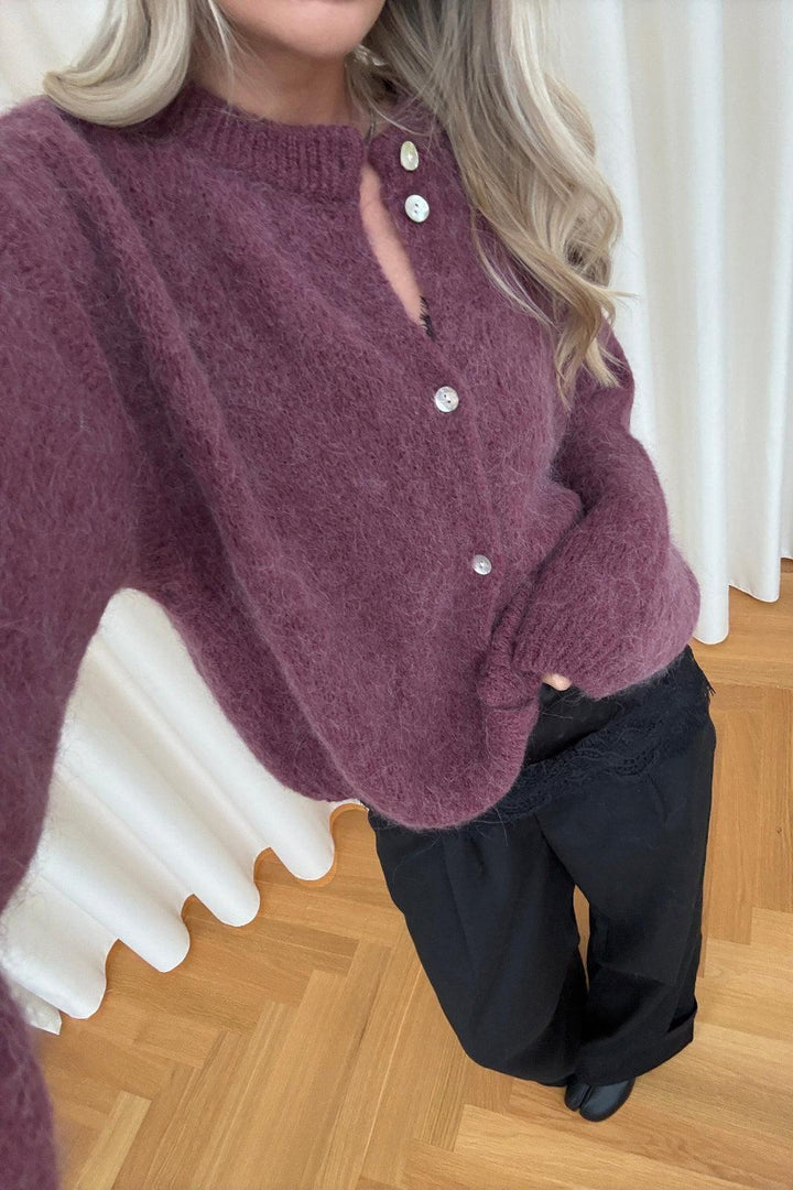 Noella - N-Kae Knit Cardigan 15950001 - 1285 - Rust Cardigans 