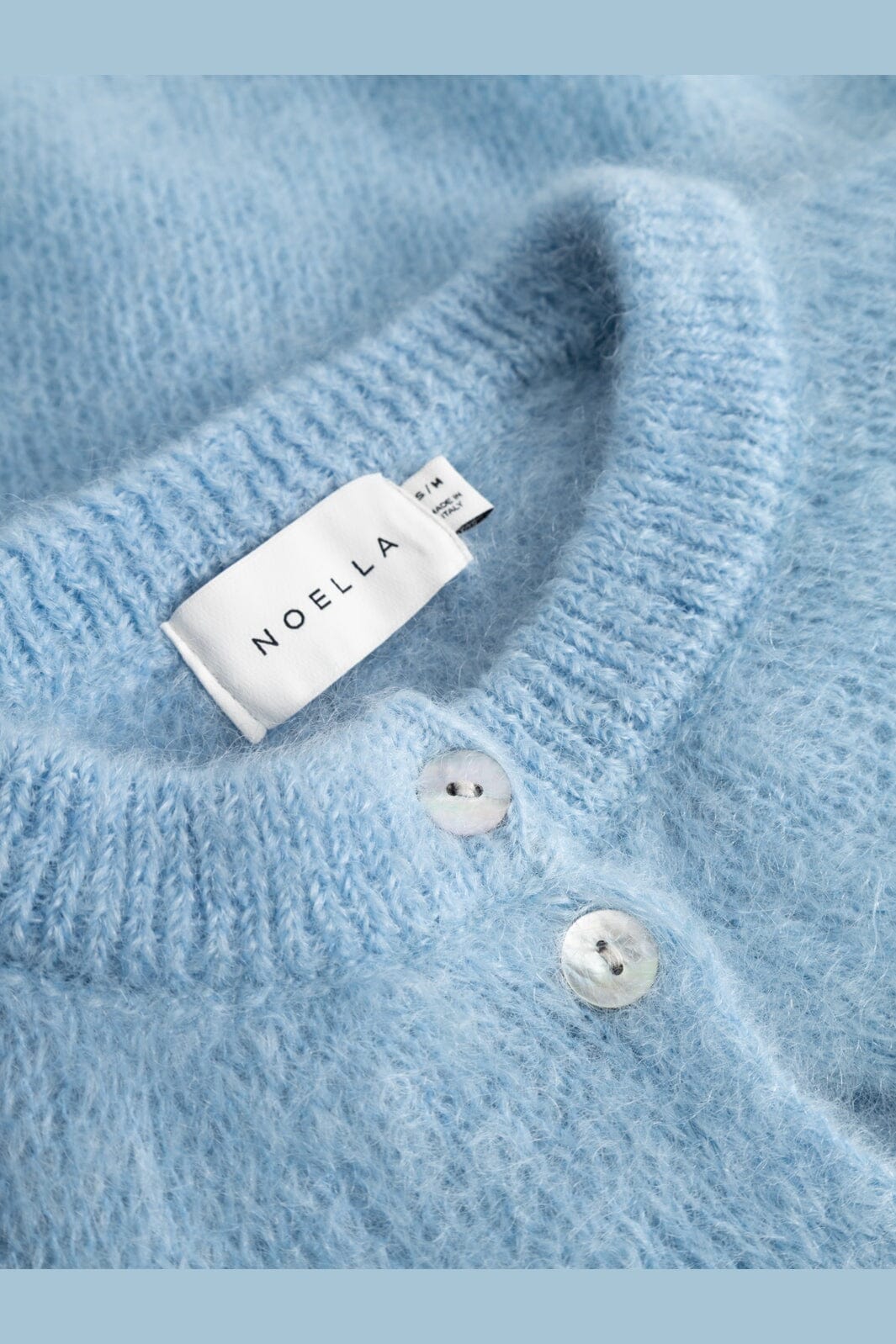Noella - N-Kae Mohair Cardigan 15250003 - 1447 - Baby Blue