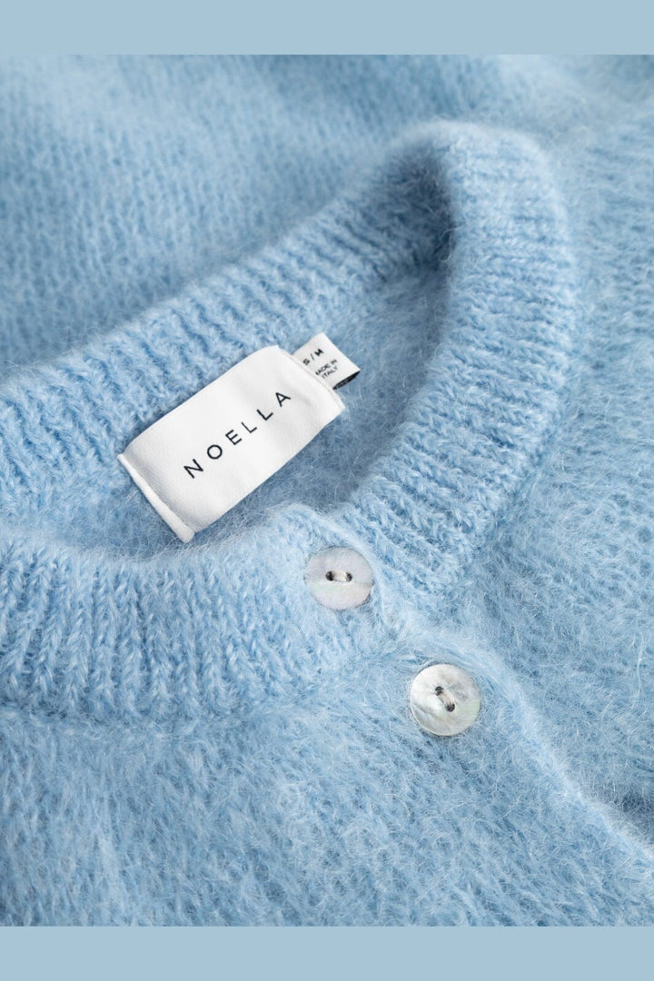 Noella - N-Kae Mohair Cardigan 15250003 - 1447 - Baby Blue