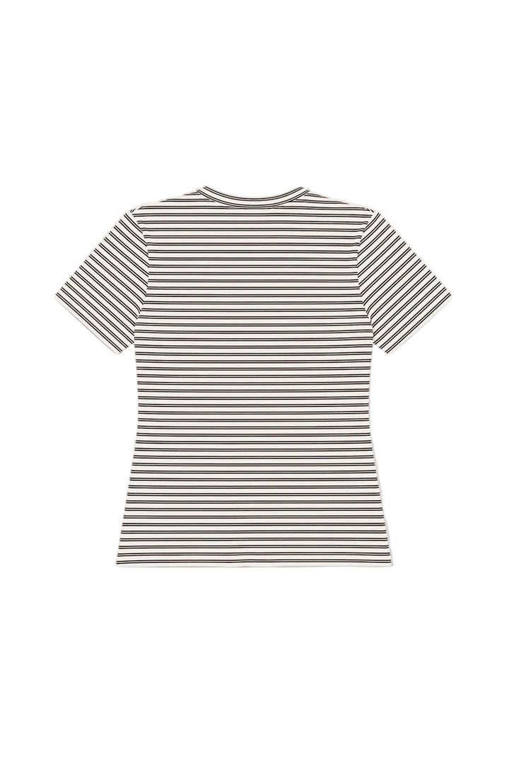 Noella - N-Lidie Ss Top 17080001 - 1538 - Offwhite Stripe