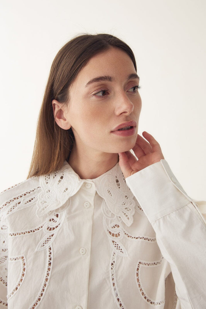 Noella - N-Maisy Shirt 15050002 - 028 - White
