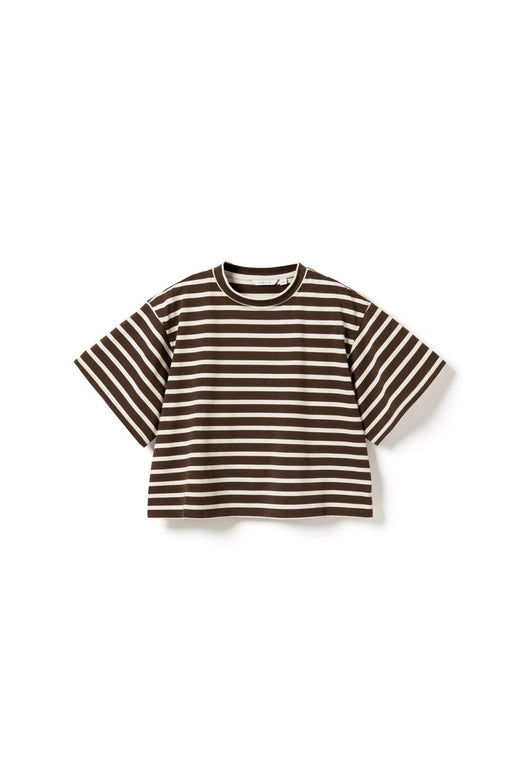 Noella - N-Maple T-Shirt 17260002 - 450 - Eton Brown Ivory Stripe