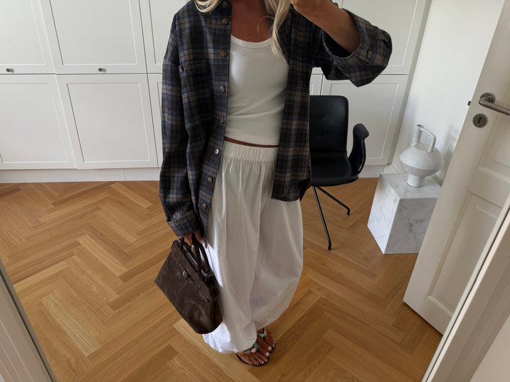 Noella - N-Marlon Shirt 17130001 - 1545 - Brown Blue Check Skjorter 