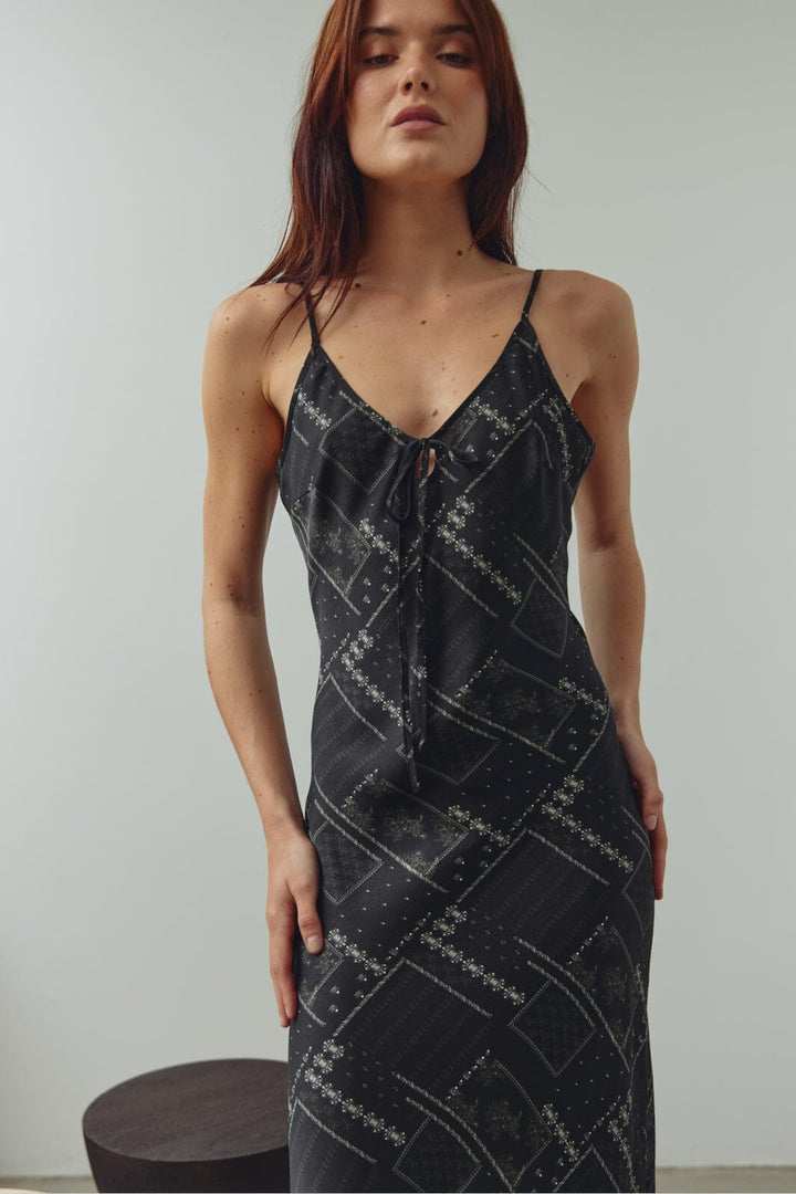 Noella - N-Megan Dress 15160003 - 1435 - Dolly Black Print