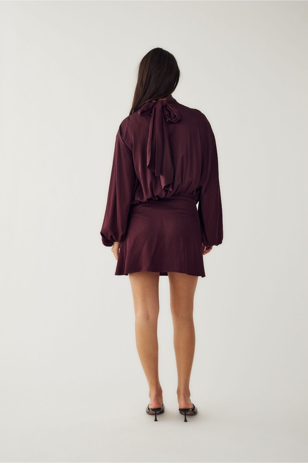 Noella - N-Melda Dress 16740001 - 1524 - Maroon Kjoler 