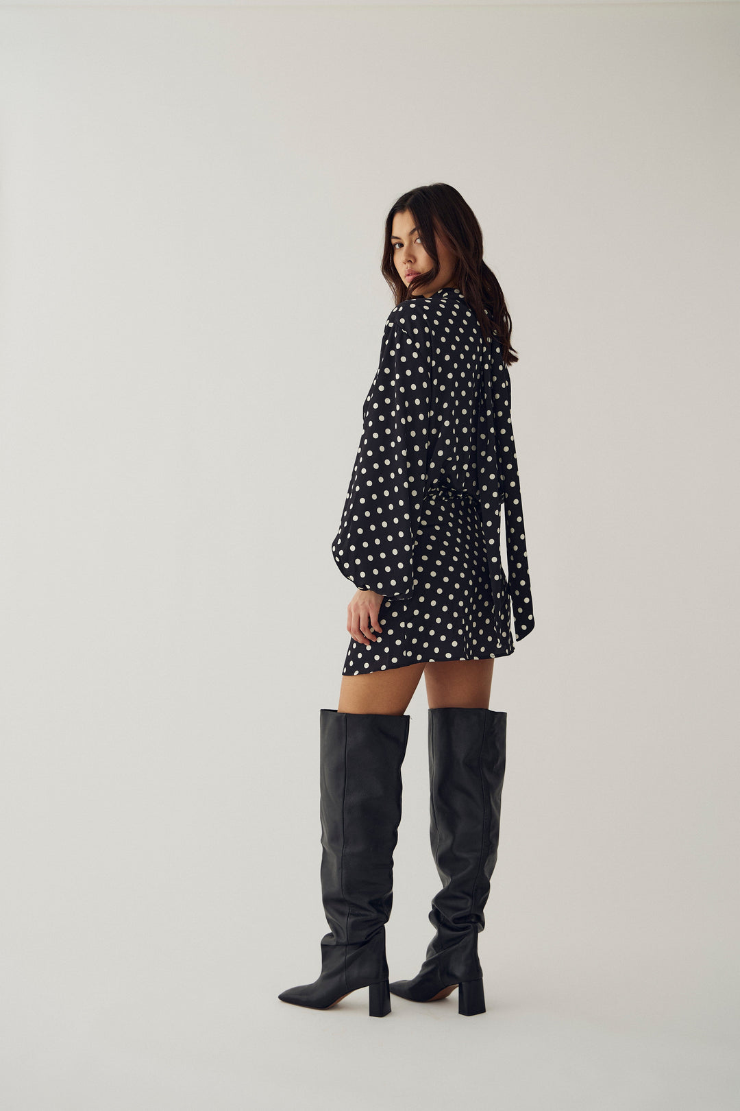 Noella - N-Melda Dress 16900003 - 1529 - Debbee Black Print Kjoler 