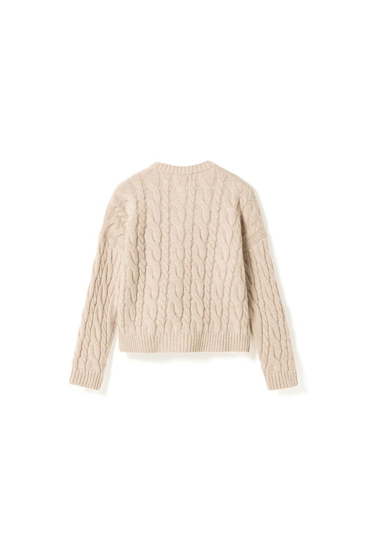 Noella - N-Mirian Knit Cardigan 16820002 - 1526 - Beige Melange