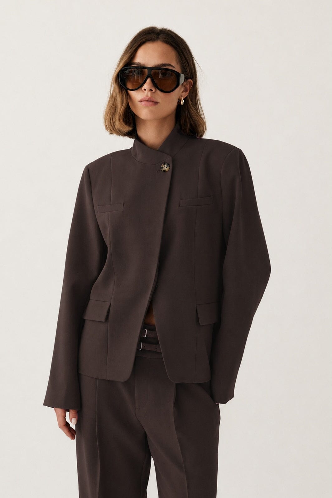 Noella - N-Monique Blazer 13860012 - 674 - Chocolate