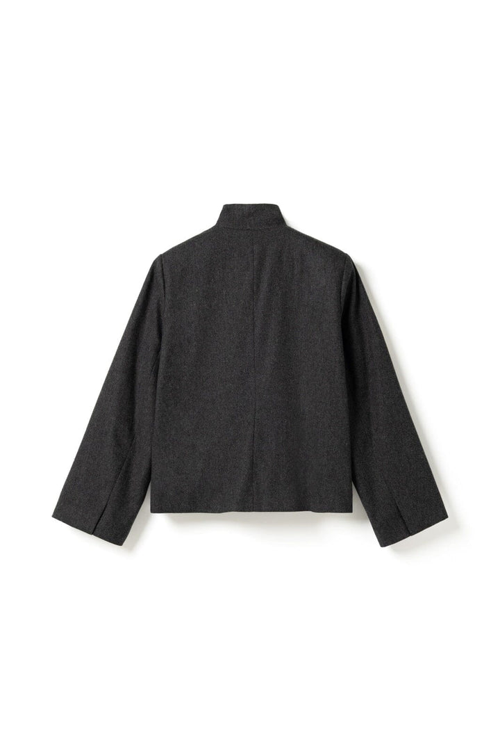 Noella - N-Monique Blazer 16390001 - 019 - Dark Grey Melange