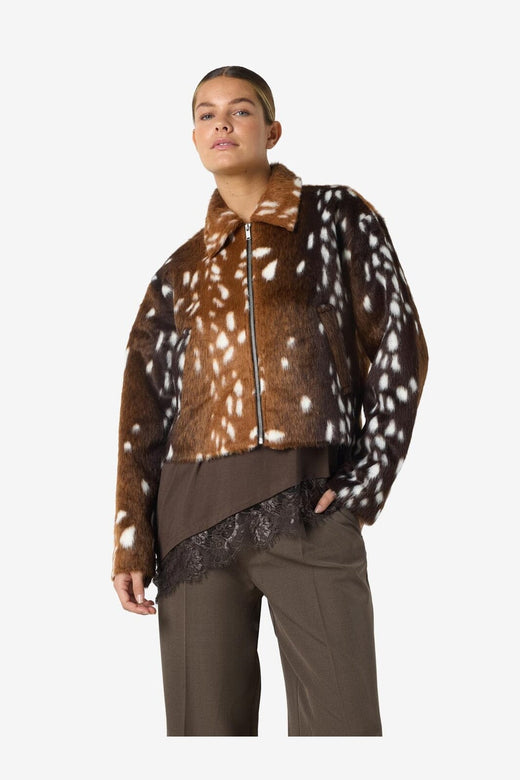 Noisy May - Nmcole L/S Jacket - 5114196 Demitasse Deer