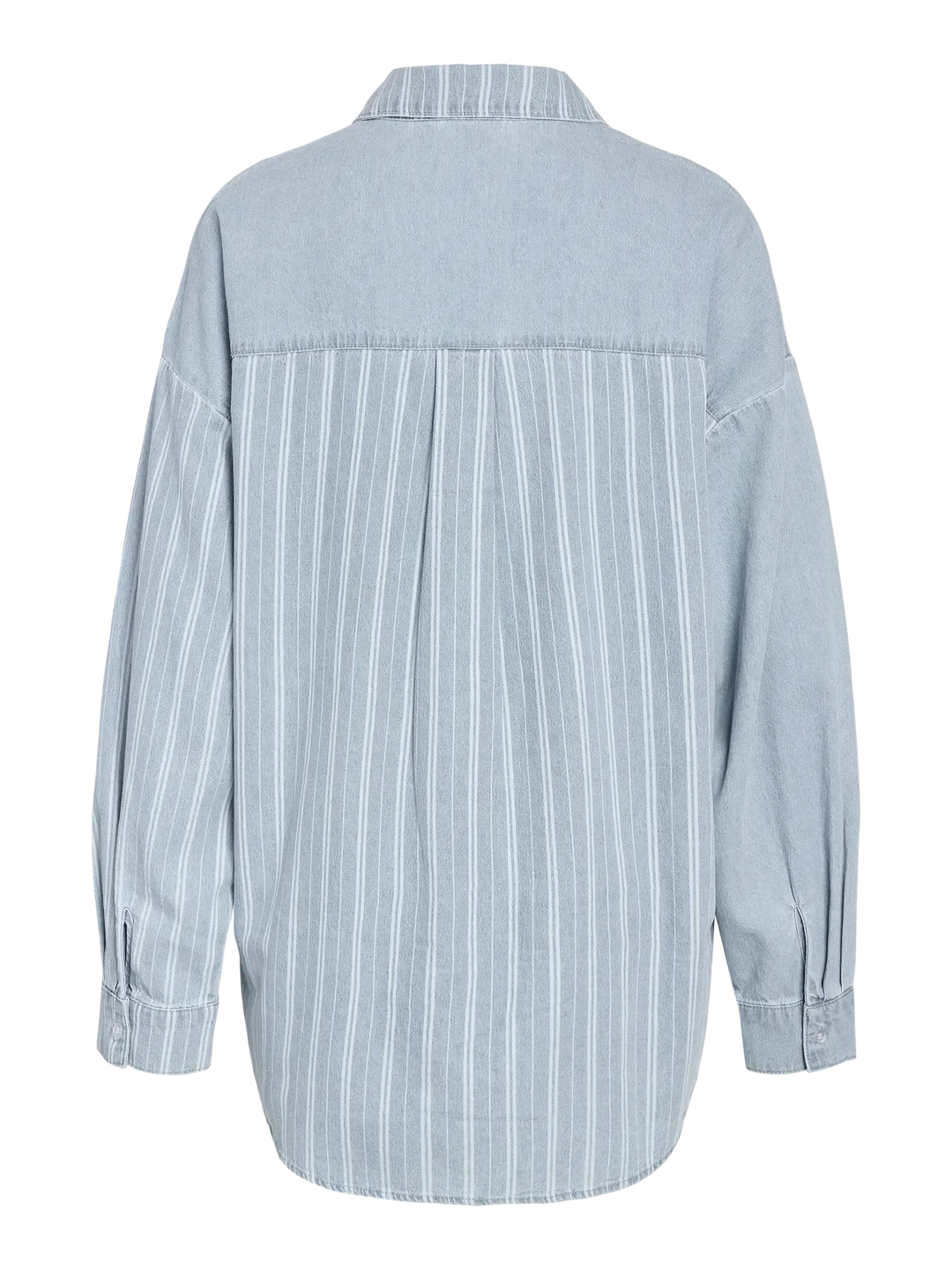Noisy May - Nmkatri L/S Oversized Shirt Bs006Lb - 4943917 Medium Blue Denim Skjorter 