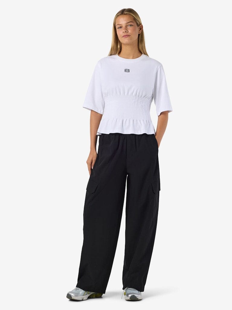 Noisy May - Nmkirby Barrel Pants - 5049488 Black Bukser 