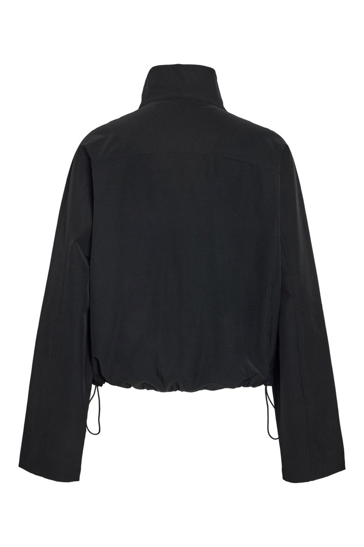 Noisy May - Nmkirby L/S Highneck Zip Jacket - 5091367 Black