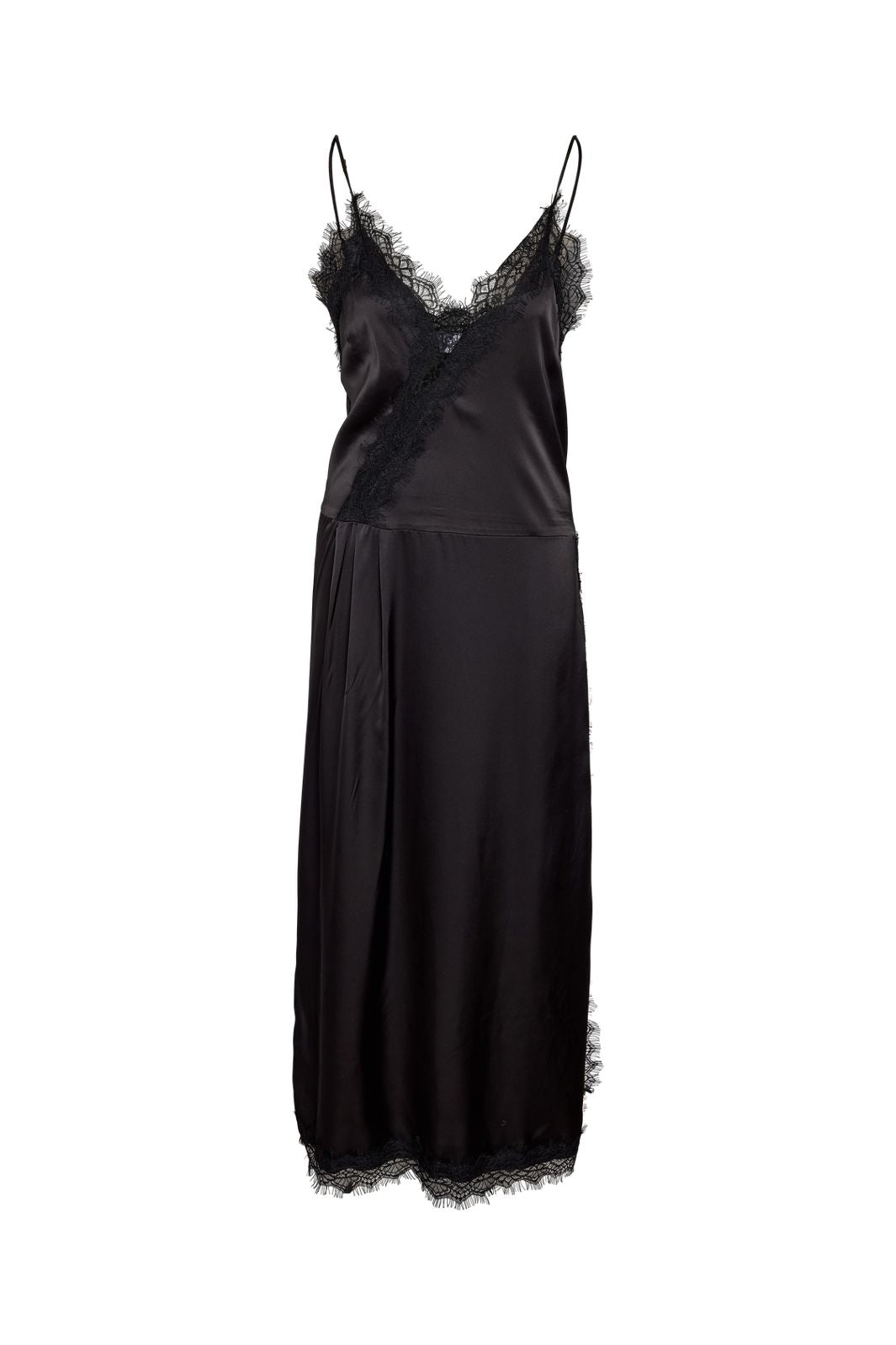 Noisy May - Nmlouise Sl Strap Lace Dress - 5081996 Black
