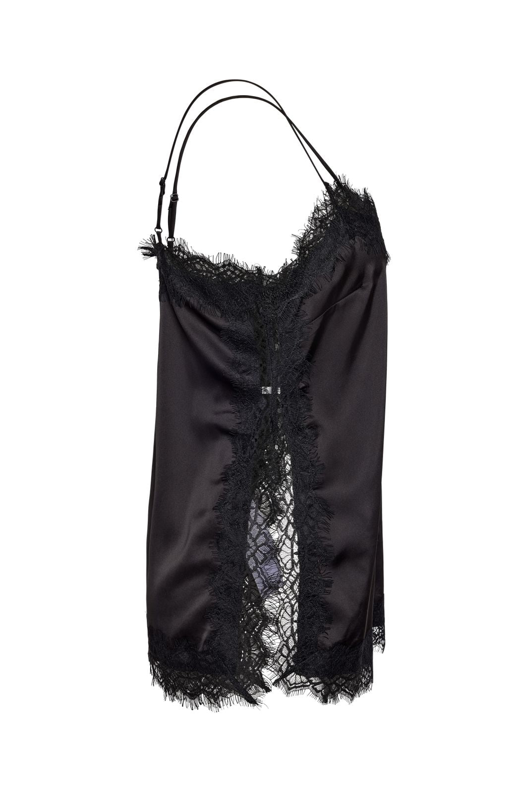 Noisy May - Nmlouise Sl Strap Lace Top - 5081989 Black
