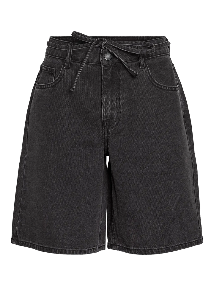 Noisy May - Nmmaisy Loose Shorts Az457Bl - 5070668 Black Denim Shorts 