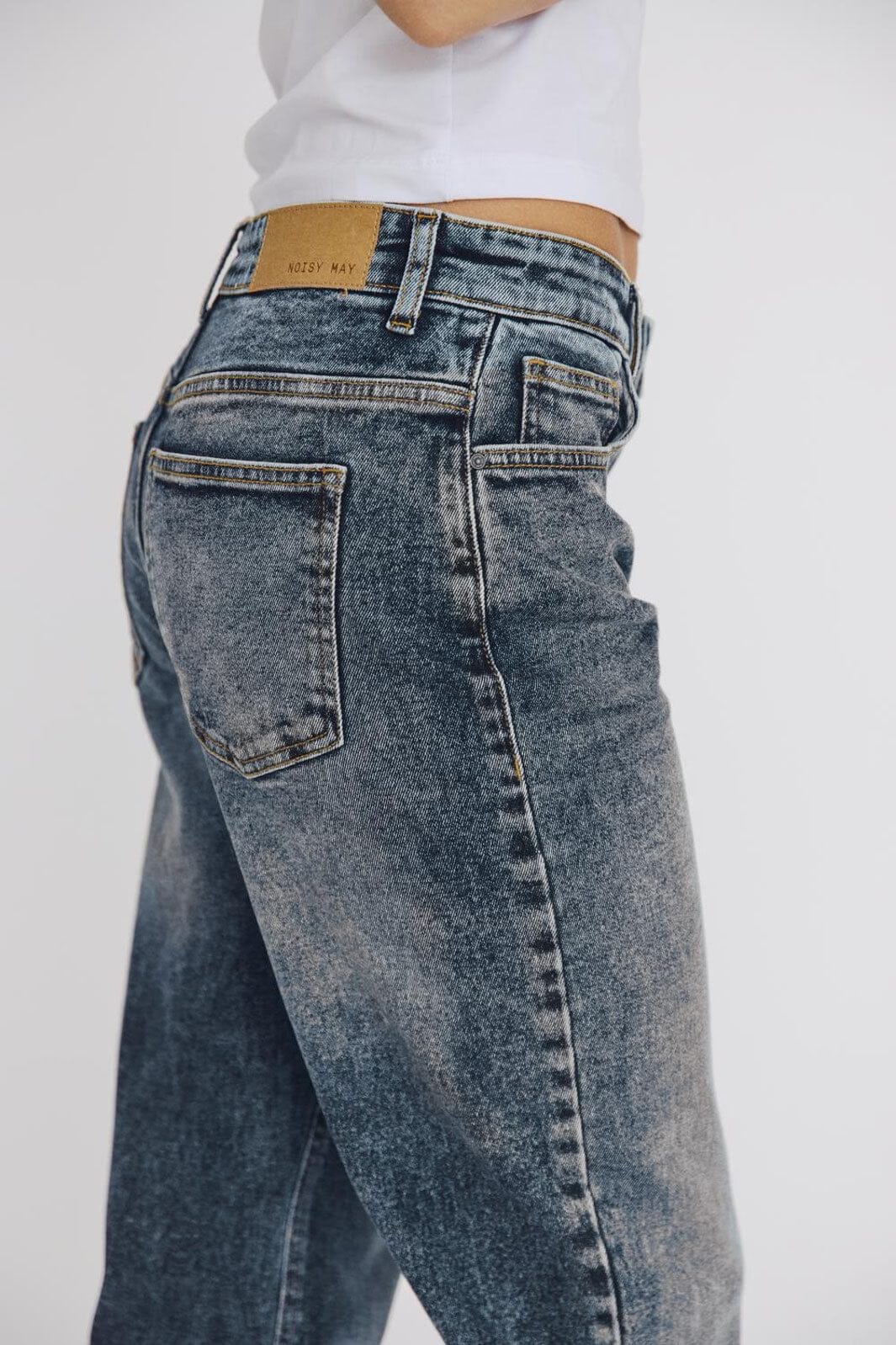Noisy May - Nmmonica Straight Jean Az221Db - 4920806 Dark Blue Denim
