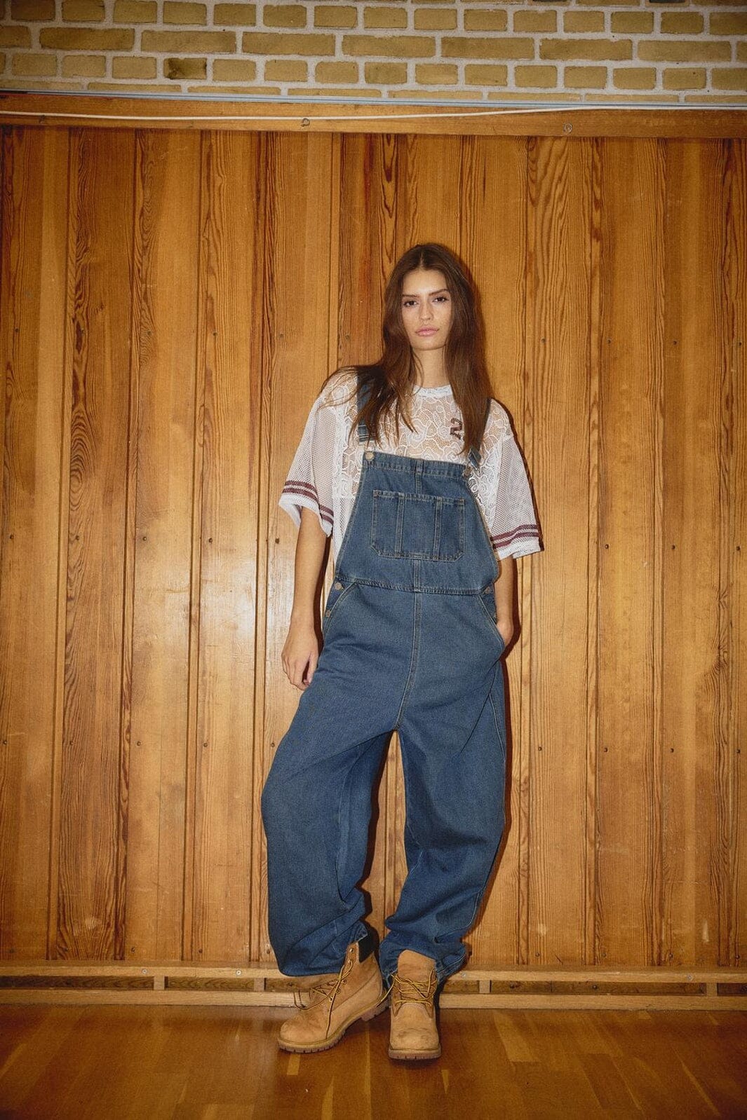 Noisy May - Nmwestern Luka Dungaree Vi612Mb - 5060366 Medium Blue Denim Vi612Mb