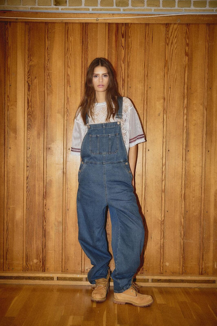 Noisy May - Nmwestern Luka Dungaree Vi612Mb - 5060366 Medium Blue Denim Vi612Mb